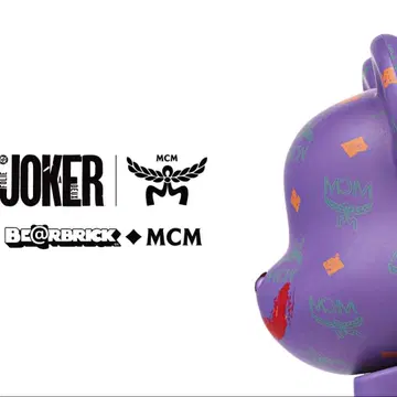 MCM x BE@RBRICK 조커 2체 세트 100% & 400%