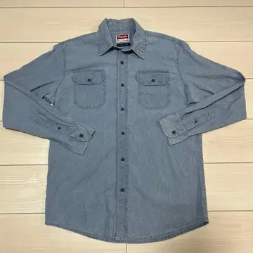 Wrangler 긴팔 데님 셔츠 M 사이즈