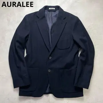 명작 AURALEE SUPER SOFT FLANNEL JACKET 3 L