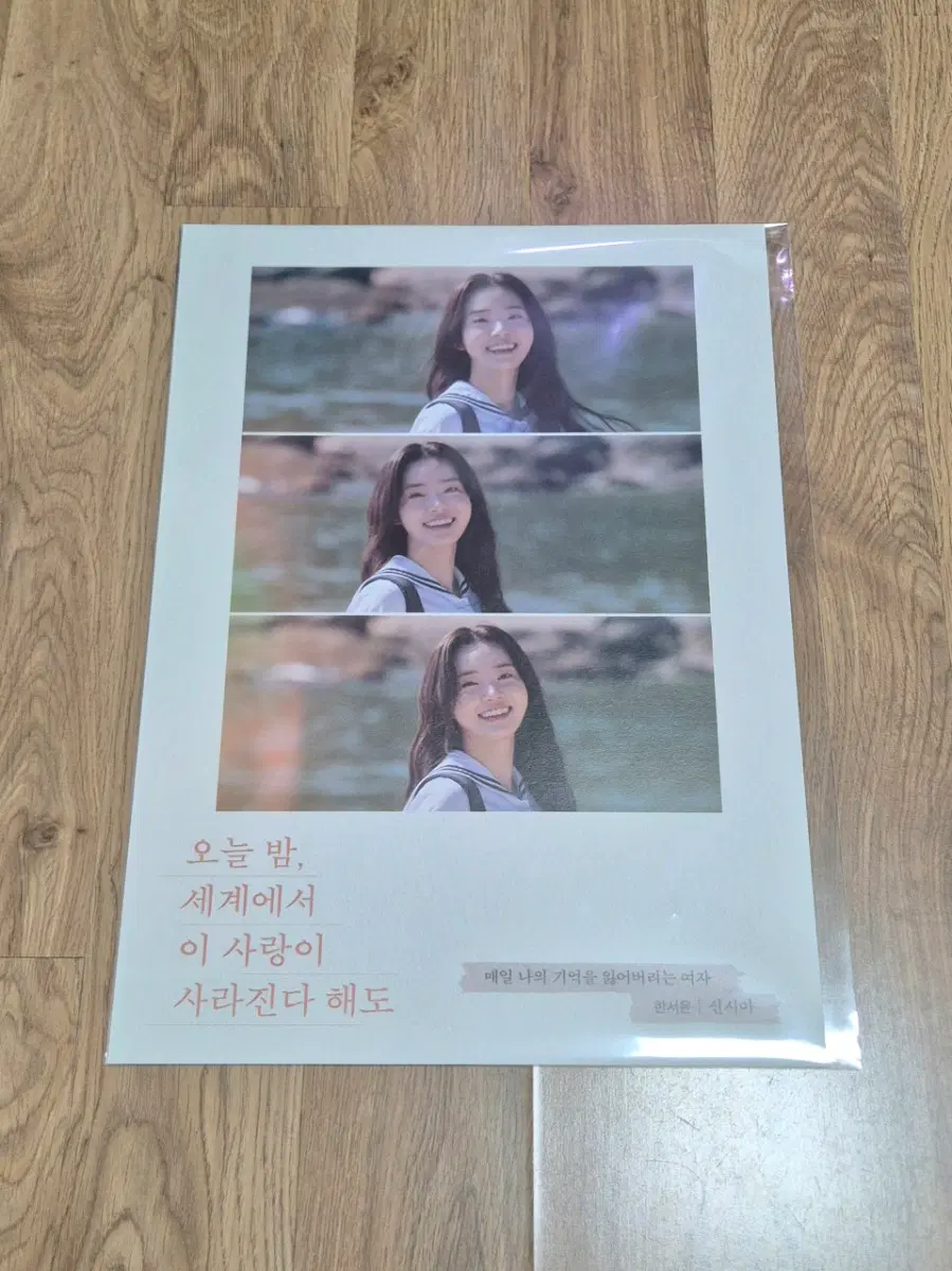 <오늘밤, 세계에서 이 사랑이 사라진다 해도> 오세이사 신시아 포스터