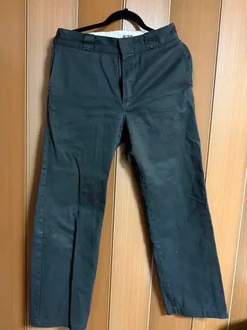 Dickies 874 오리지널 핏 워크 팬츠 블랙 32