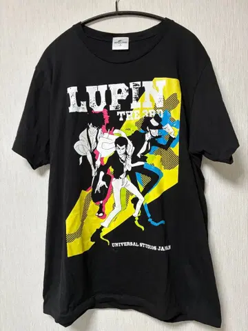 USJ 루팡 3세 T셔츠 블랙 XL