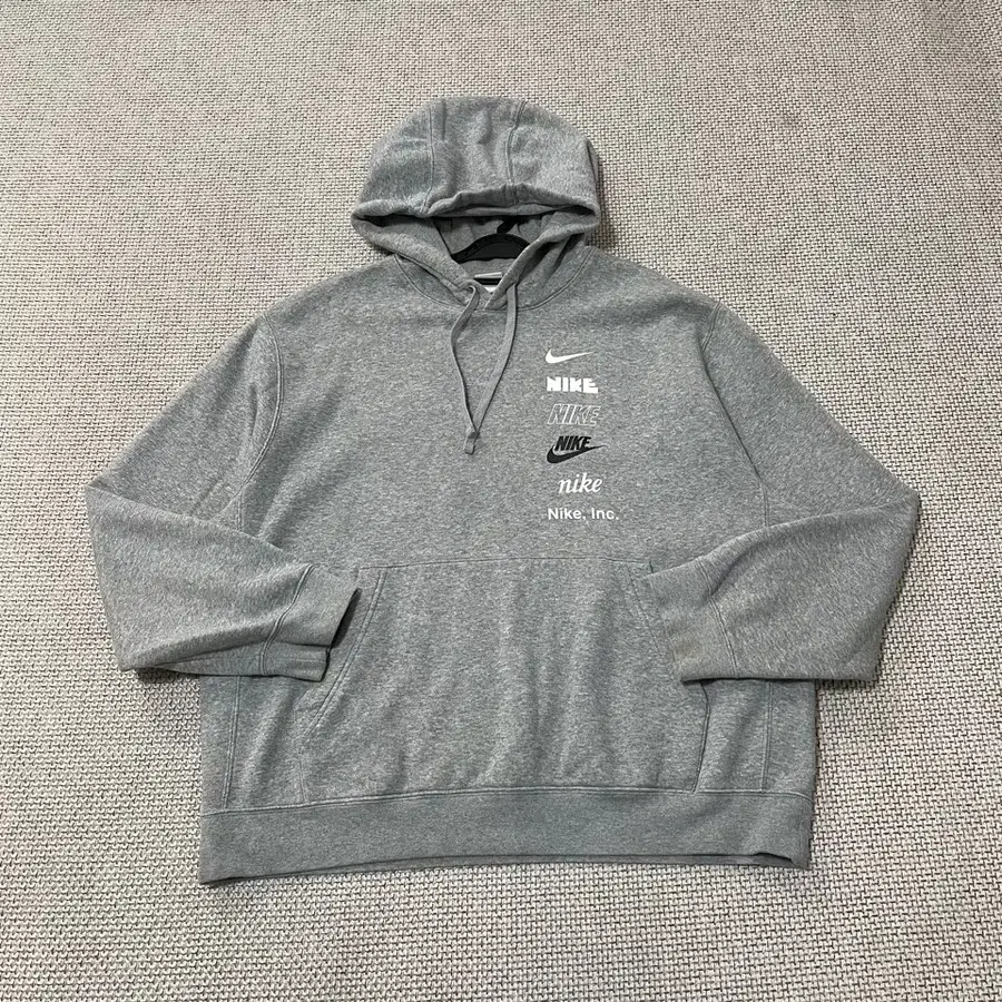2XL 나이키 기모 더블스우시 후드티셔츠 B.7037