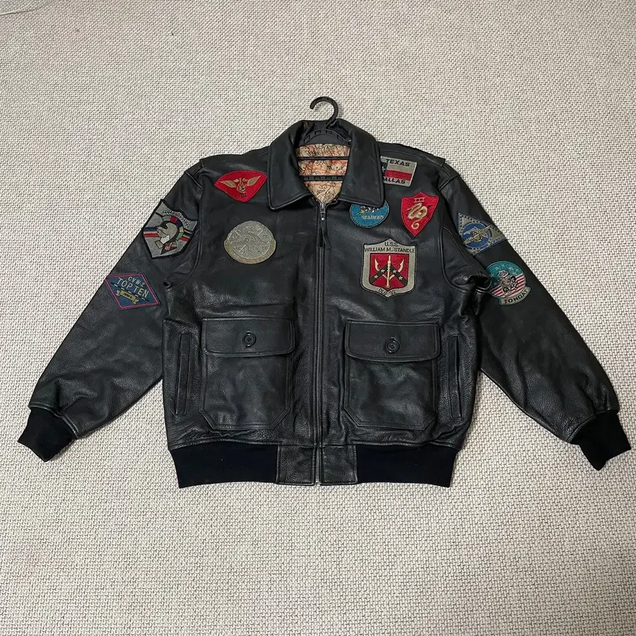 3XL 아비렉스 탑건 가죽자켓 N.7535