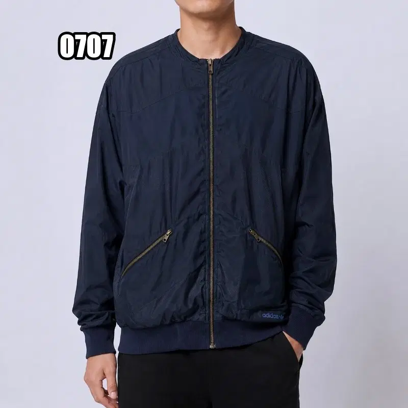 XL 아디다스 00's 빈티지 폴리쉘 블루종 자켓