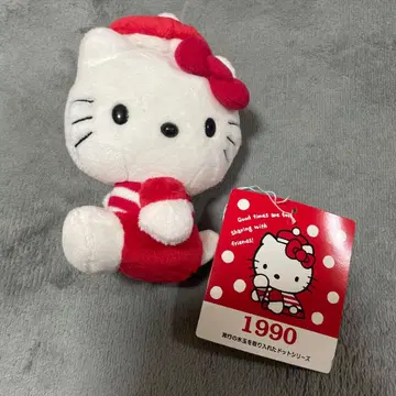 헬로키티 그리운 키티 1990 R 모자 봉제 인형