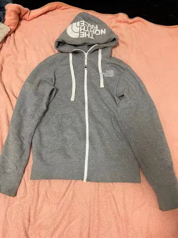 THE NORTH FACE 집업 후드티 그레이 XS