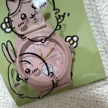 치이카와 손목시계 워치 핑크