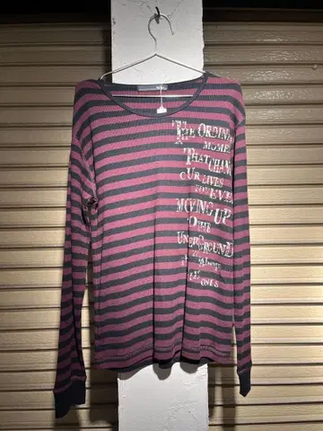 Mossimo 보더 롱 슬리브 티셔츠