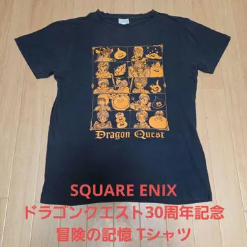 SQUARE ENIX 드래곤 퀘스트 30주년 기념 모험의 기억 T셔츠