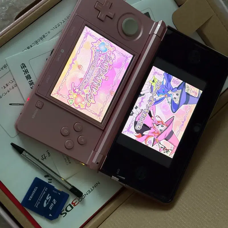닌텐도 3DS 미스틱 핑크 풀박스 판매