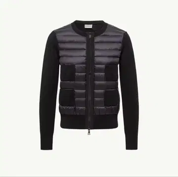 Moncler 여성용 다운 가디건 블랙