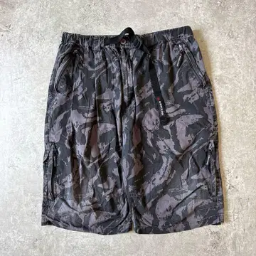 아카이브 카모 카고 와이드 반바지 Y2K