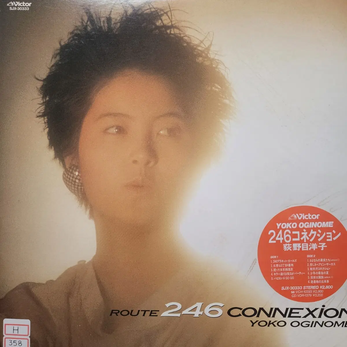 시티팝 오기노메 요코 Yoko Oginome LP