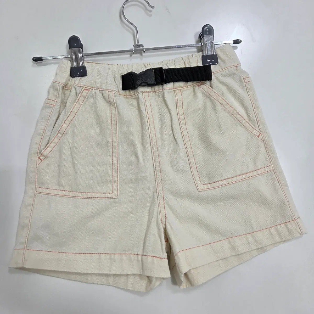 일본 LITTE 리트 120 아동 크림색 반바지