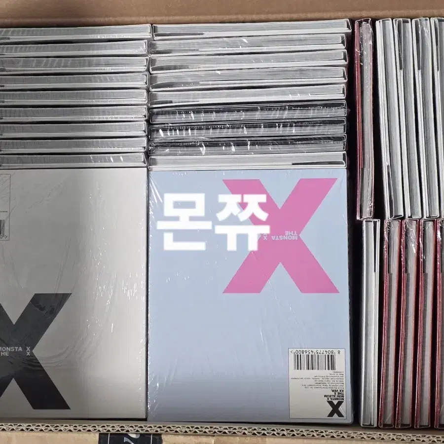 몬스타엑스 THE X 앨범 박스 판매 (1박스 5N장)