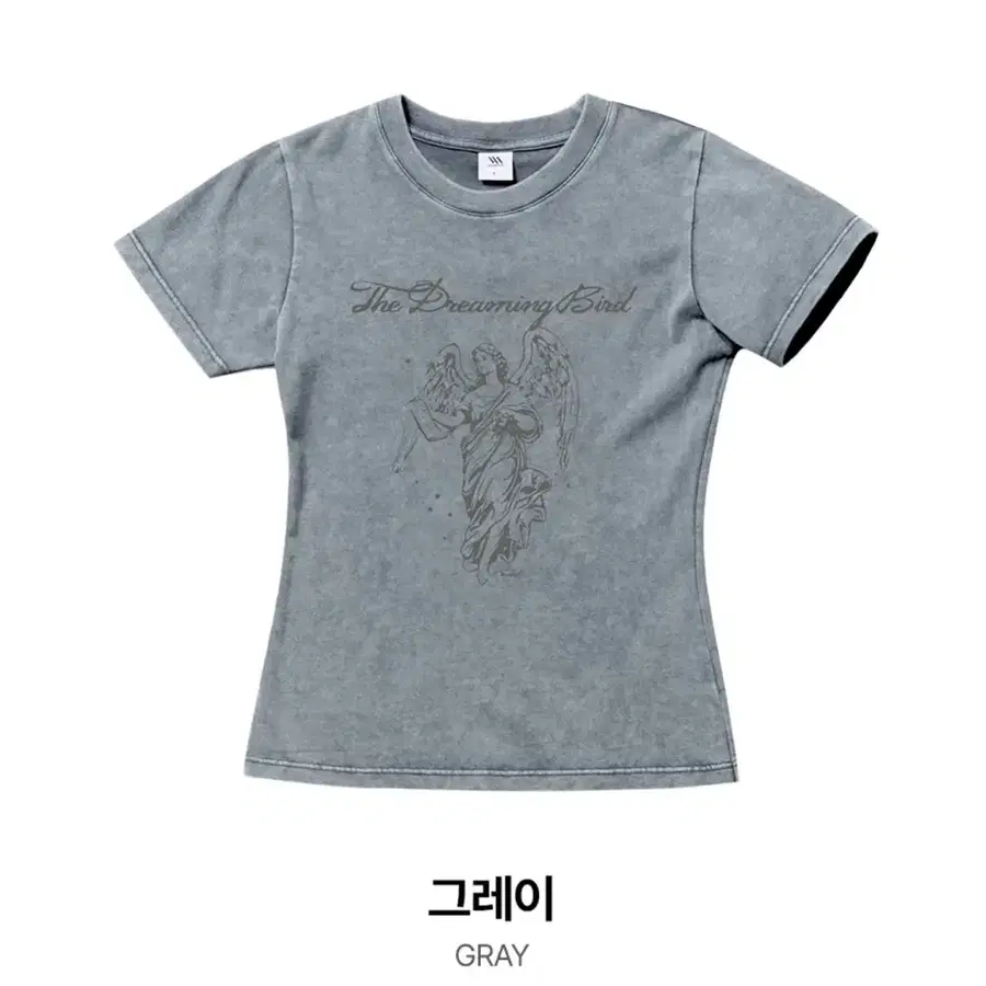 벤힛 Dreaming Bird 워시드 슬림핏 반팔티 M