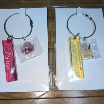카미이나 보탄 취한 모습은 백합꽃 돈키 2단 키링 2종 세트
