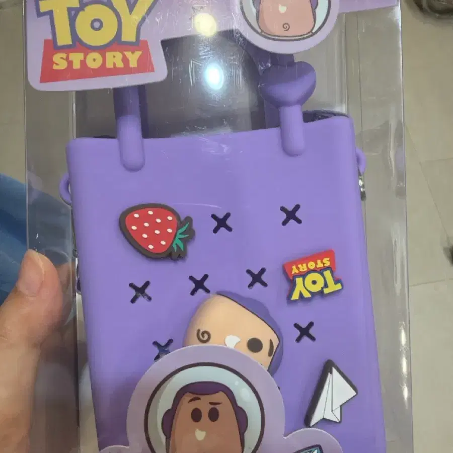 토이스토리 버즈 핸드백 라벤더