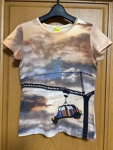 MINI 미니쿠퍼 자동차 개성 디자인. Paul Smith 반팔 티셔츠 S