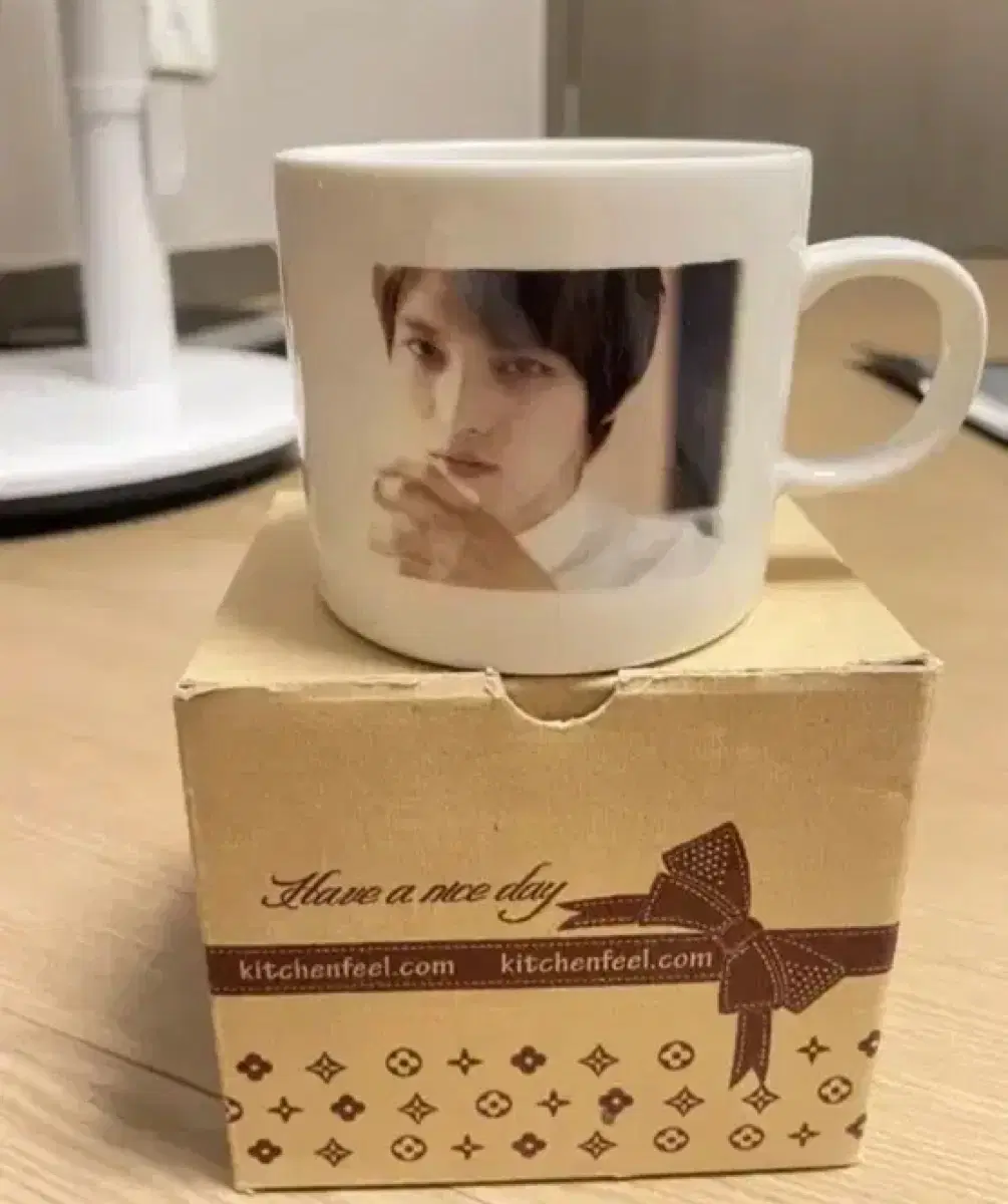 김재중 토니모리 머그컵