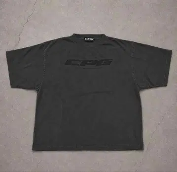 CPG FLAGSTUFF 로고 T셔츠 M 사이즈 다크 그레이
