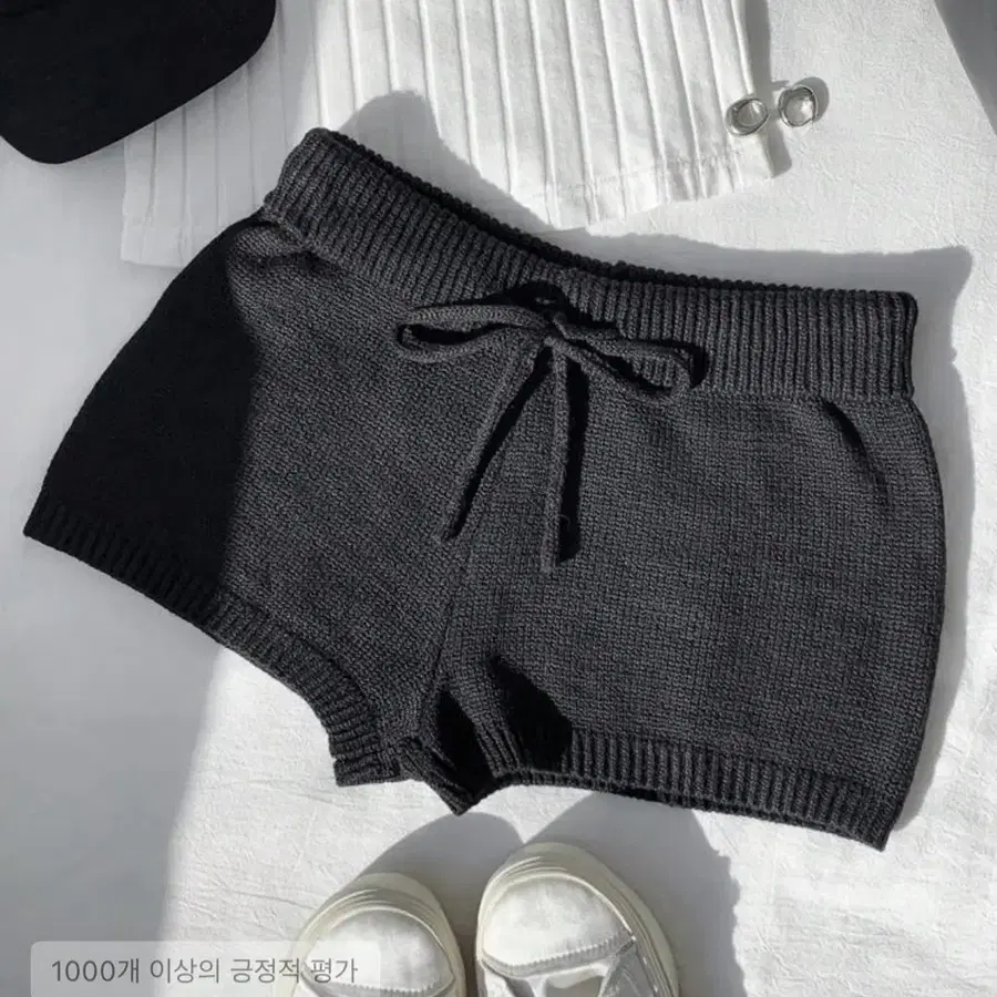 SHEIN 니트 숏팬츠 검정