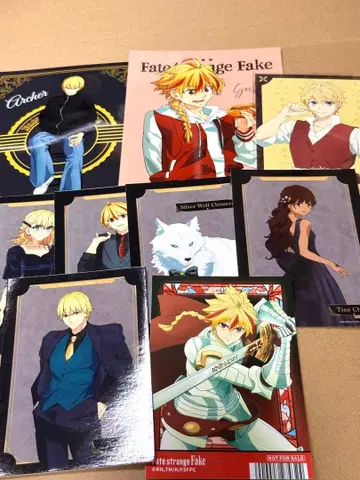 Fate strange fake 브로마이드 등 묶음 판매