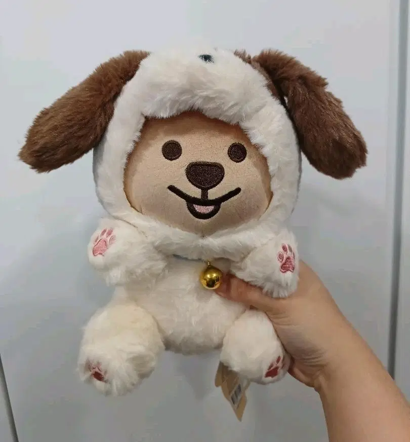 강아지 꽃카 중형인형(새상품)