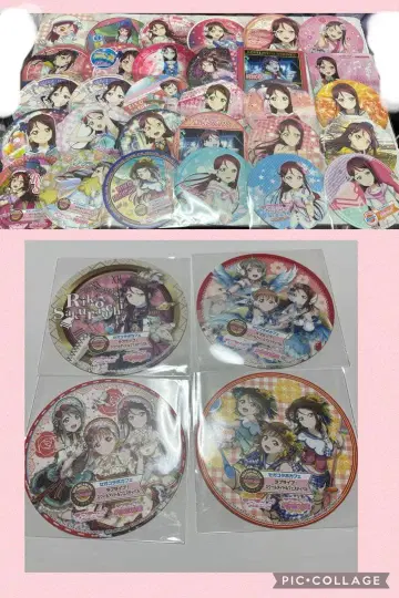러브 라이브 Aqours 사쿠라우치 리코 코스터 묶음 판매 초기