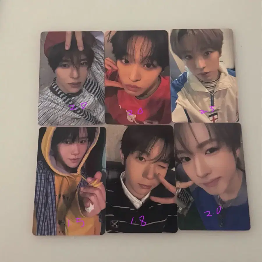 엔시티 위시 요이동 boy meets girl HMV 특전 포카 양도