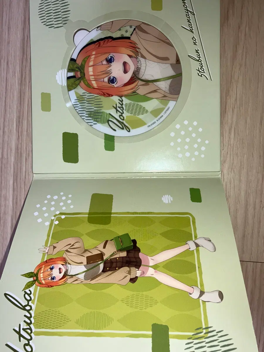 오등분의 신부 나카노 요츠바 아크릴코스터