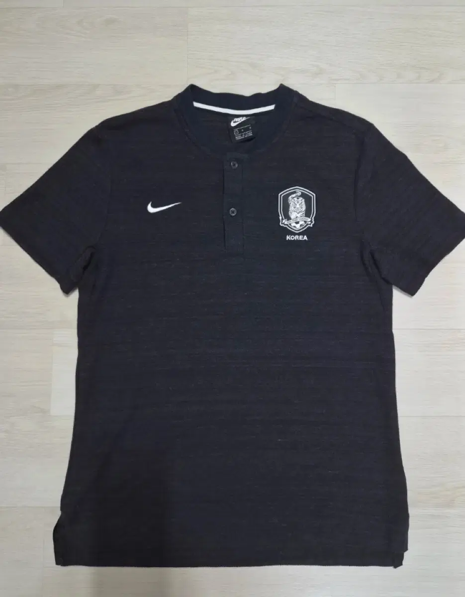 나이키 대한민국 축구 국가대표팀 반팔 티셔츠 블랙