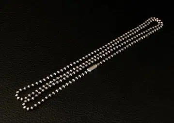 실버 925 볼 체인 목걸이 60cm 실버