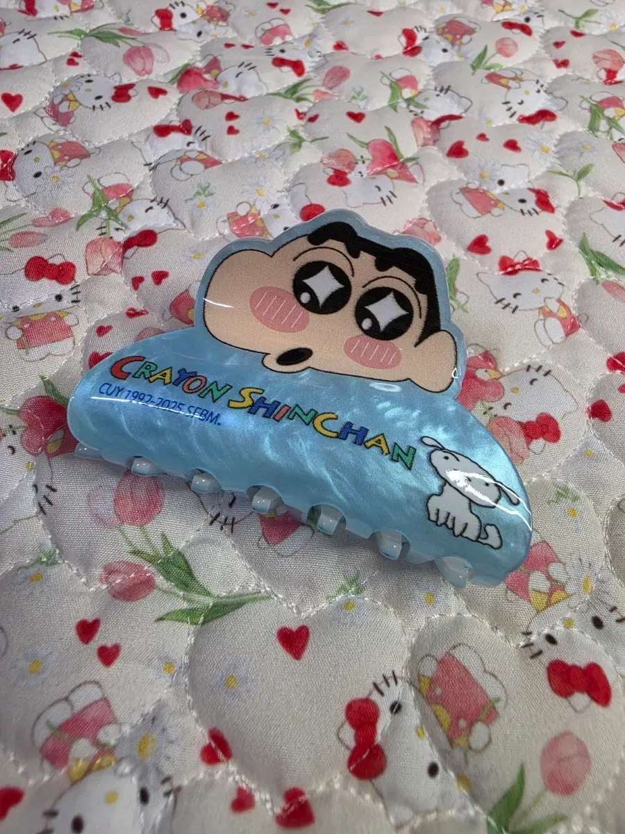 짱구 반머리 헤어 집게핀