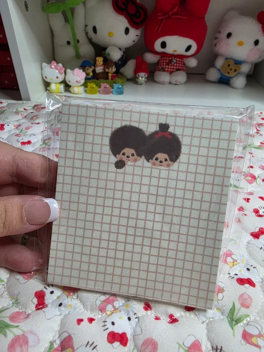 몬치치 체크 떡메 100매