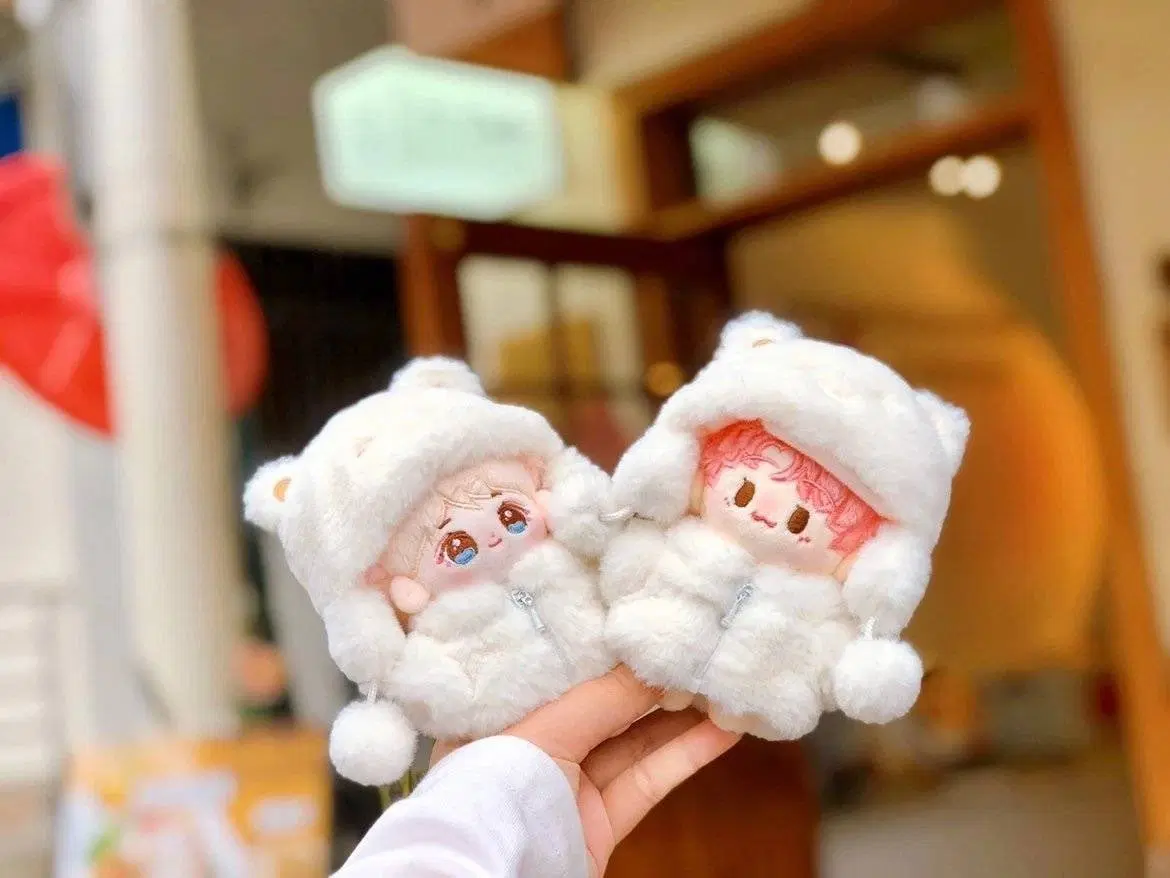 10cm 인형 10깅 누이 옷 의상 베어퍼프 아기곰
