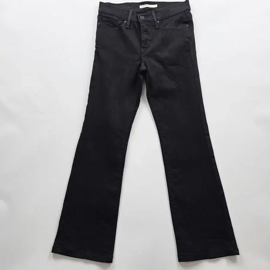 리바이스 청바지 부츠컷 흑청 스판 데님 사이즈27 R6516