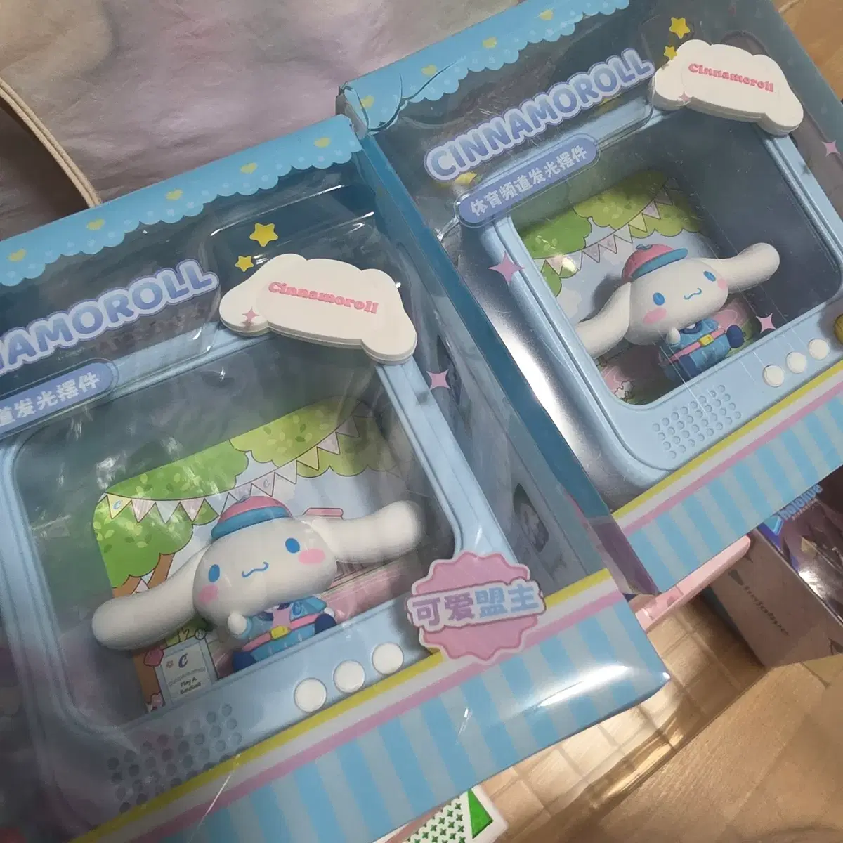 미개봉) 산리오 시나모롤 무드등 피규어