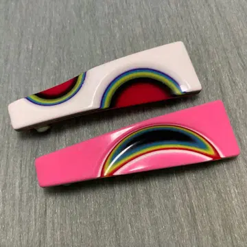 빈티지 뉴앙스 디자인 헤어핀 세트 그런지 00s VINTAGE
