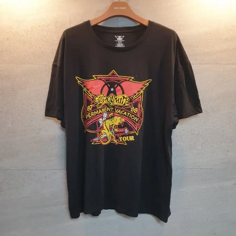 Aerosmith. 오피셜굿즈. 정품.반팔. 티셔츠