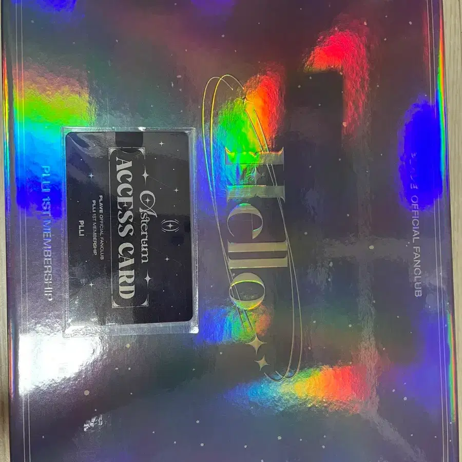 플래이브 공식 팬클럽 PLLI 1기 멤버십 키트