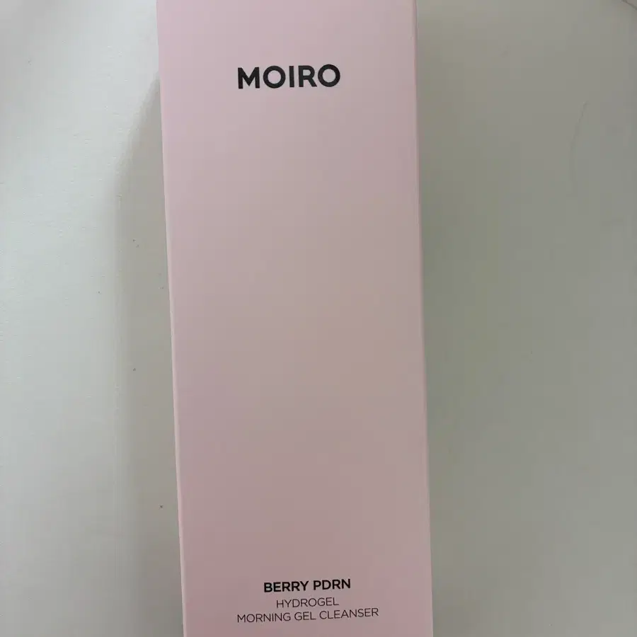 MOIRO 베리 PDRN 하이드로겔 모닝 젤 클렌저
