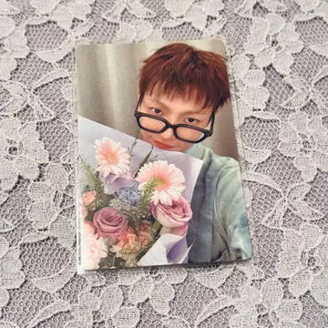 ATEEZ 홍중 toktoq 꽃다발 트레이딩 카드