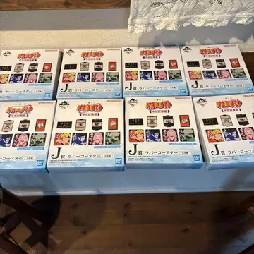 제일복권 NARUTO 중급닌자 시험편 J상 러버 코스터 8개 세트