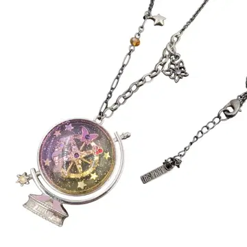 ANNA SUI 안나수이 롱 목걸이 타로 모티브 나비 버터플라이