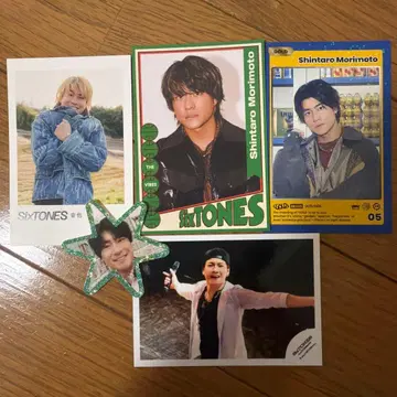 SixTONES 모리모토 신타로 스티커 트레이딩 카드 묶음 판매