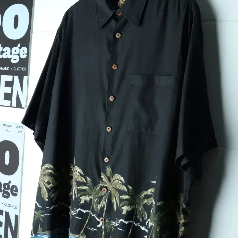 (XL-3XL) 브랜드빈티지 반팔셔츠 남방 90S 년대-H35061