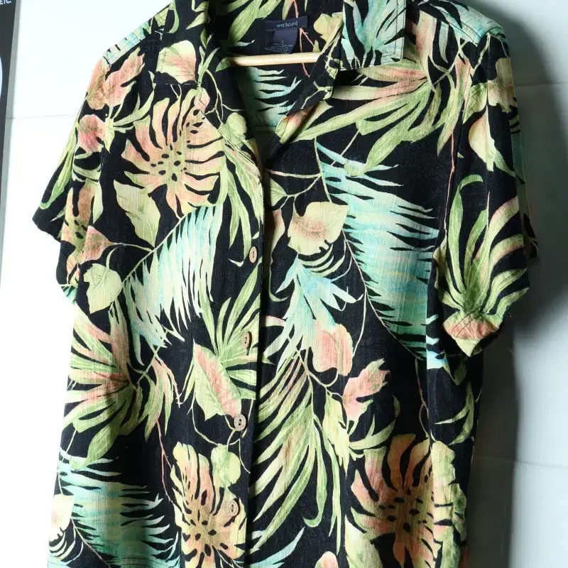 W(L-XL) 브랜드빈티지 반팔셔츠 남방 90S년대 USA-H35062