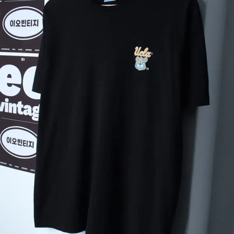 (L-XL) 반팔 티셔츠 자수 타이거 일본판 올드스쿨-H35077